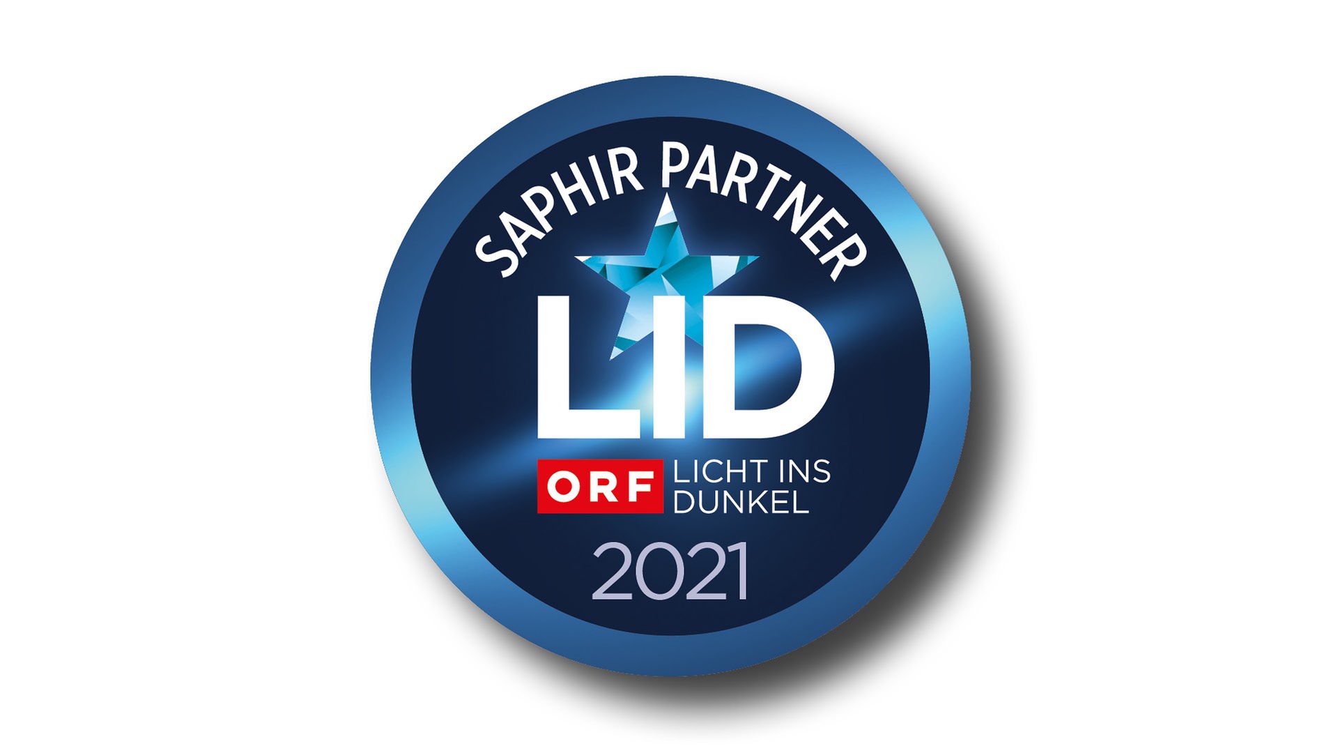 © ORF ORF-"Licht ins Dunkel"-Spendensiegel Saphir
