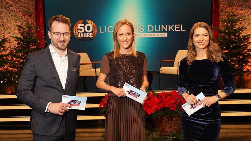 links nach rechts:  Andreas Onea, Alina Zellhofer und Kristina Inhof als Moderatoren 