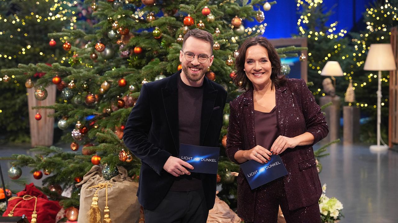 Andreas Onea und Eva Pölzl im "Licht ins Dunkel"-Studio