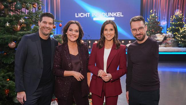 Norbert Oberhauser, Eva Pölzl, Alexandra Maritza Wachter und Andreas Onea im "Licht ins Dunkel"-Studio