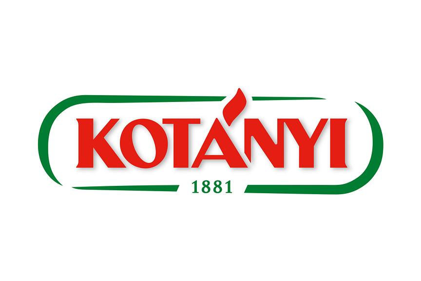 rot grünes Logo von Kotányi