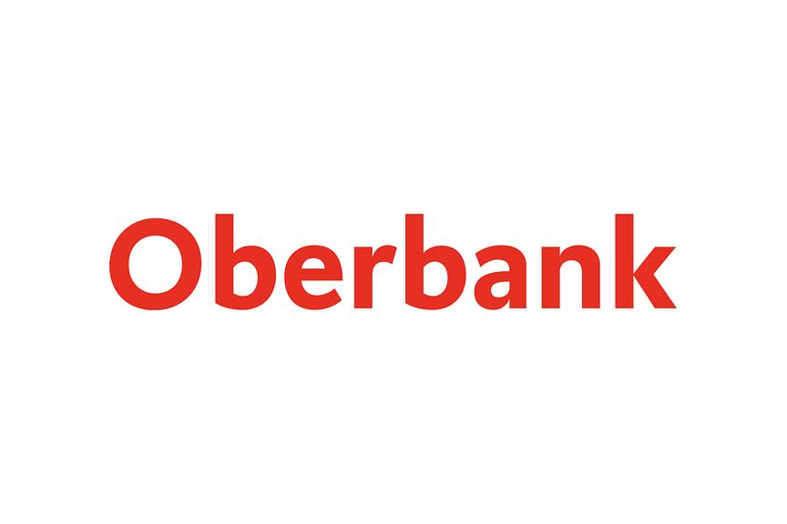 Logo Oberbank (roter Schriftzug)