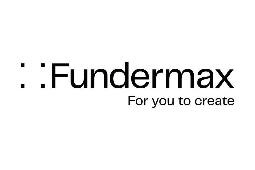 Im Bild: Fundermax logo (Fundermax For you to create)